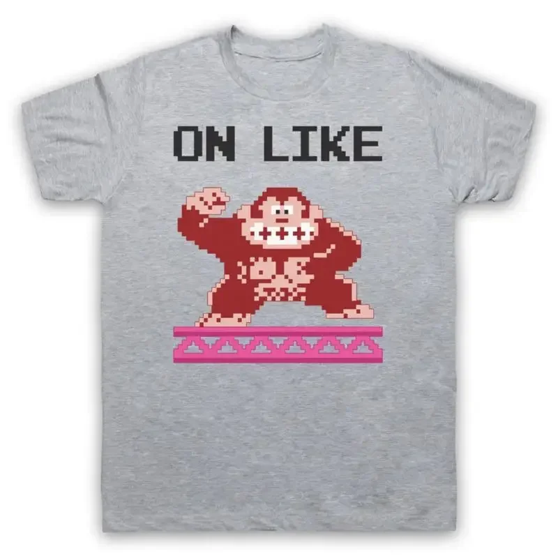 Фото Футболка унисекс «ON LIKE UNOFFICIAL KONG CLASSIC VIDEO GAME DONKEY FUNNY» №1