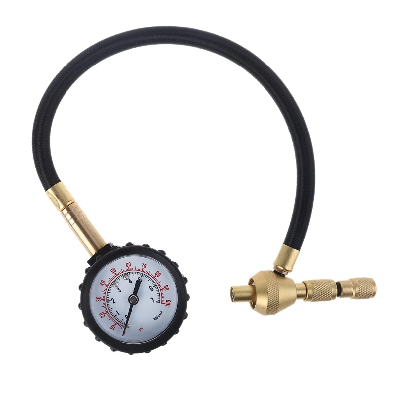 

Professional Rapid Air Down Tire Deflator Pressure Gauge 100Psi w/ Special Chuck for 4X4 Large Offroad Tires on