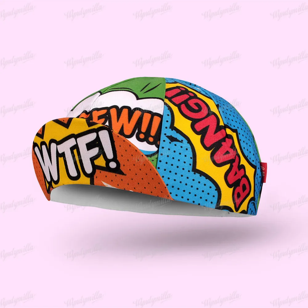 

Cycling Caps Men Running Skiing Motocycle Riding Hat BMX/CX And MTB UV Protection Caps Digitally Printed 4-Piece Cycling Cap