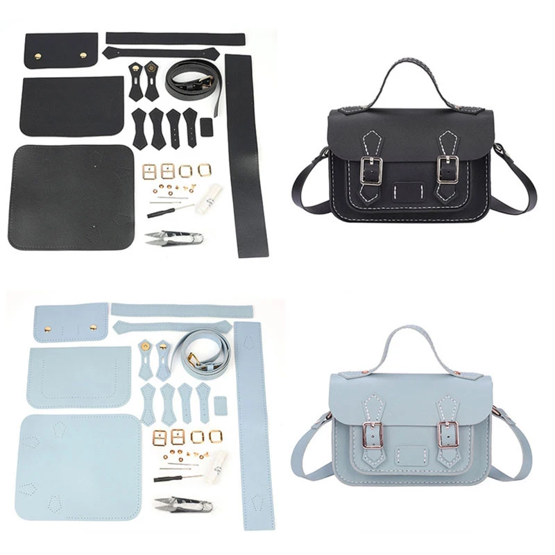 

2022 New Diy Handmade Bag Cambridge Style Hand Stitching With Sewing Tools Handel Shoulder Bag Accessories
