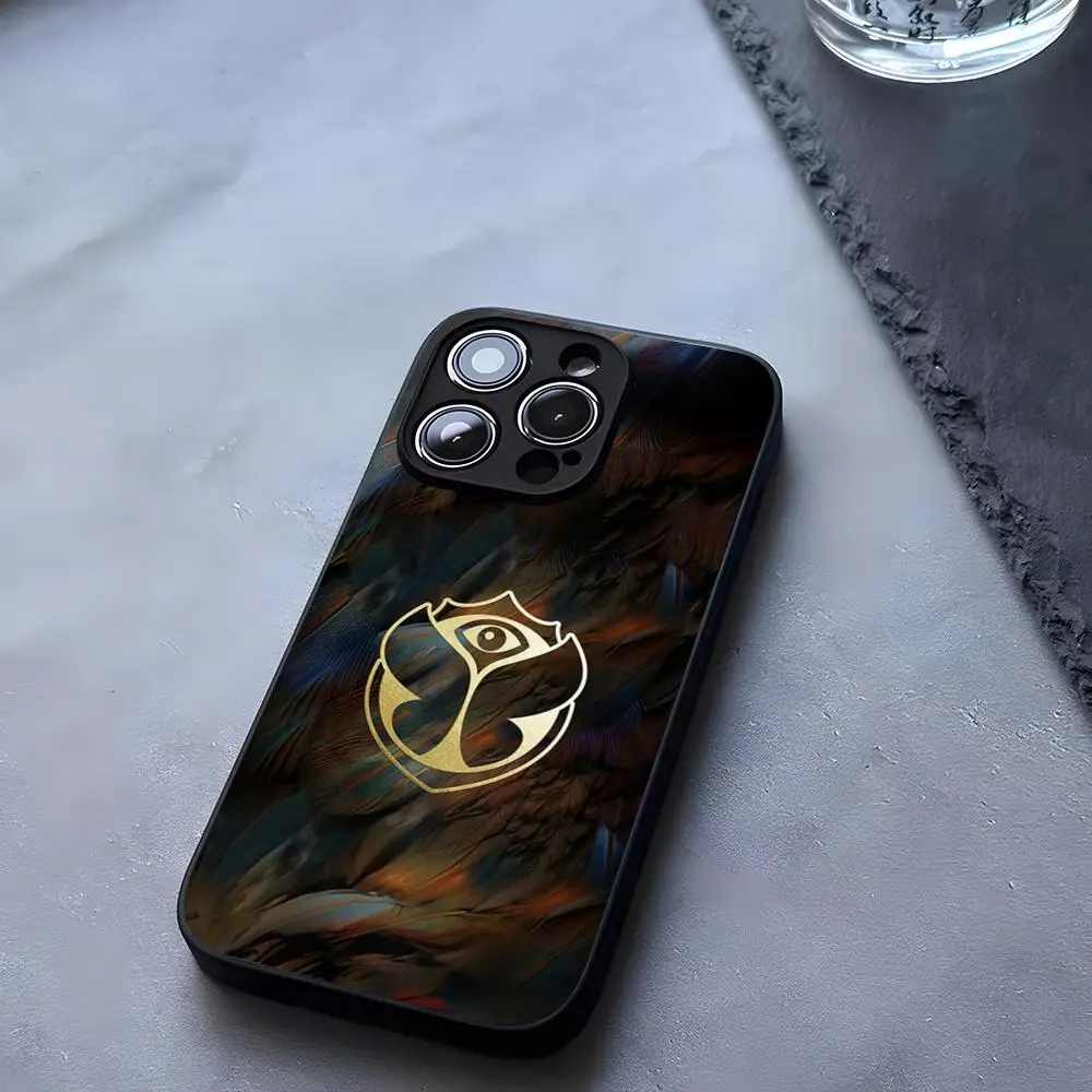 Чехол для телефона T-TomorrowlandS Music Festival из закаленного стекла iPhone 13 14 16 12 15 11 Pro XS Max Plus