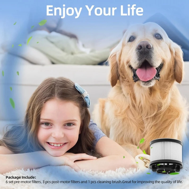 Сменные фильтры для пылесоса Levoit детали 6 пенных фильтров предварительного