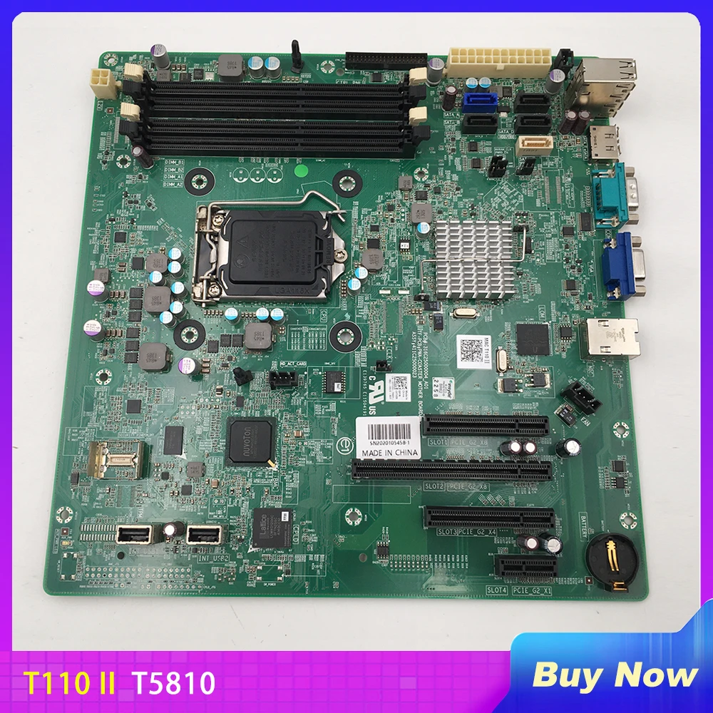 

0K240Y для материнской платы рабочей станции DELL T5810 K240Y HHV7N 0HHV7N T110 II LGA 2011-3 DDR4, идеальное тестирование перед отправкой