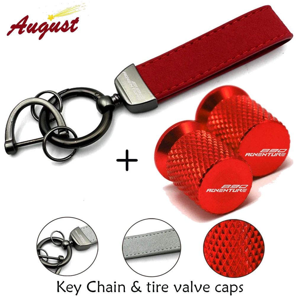 

2023 For KTM 890 Adventure R 890ADV 890 adventure 890 ADV R 2020 2021 2022 Motorcycle keychain Key Chain & tire valve caps