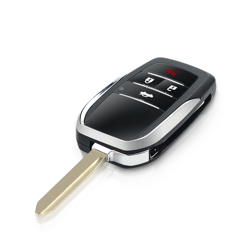 Модифицированный чехол KEYYOU для автомобильного ключа с 2/кнопками Toyota Crown Camry Corolla