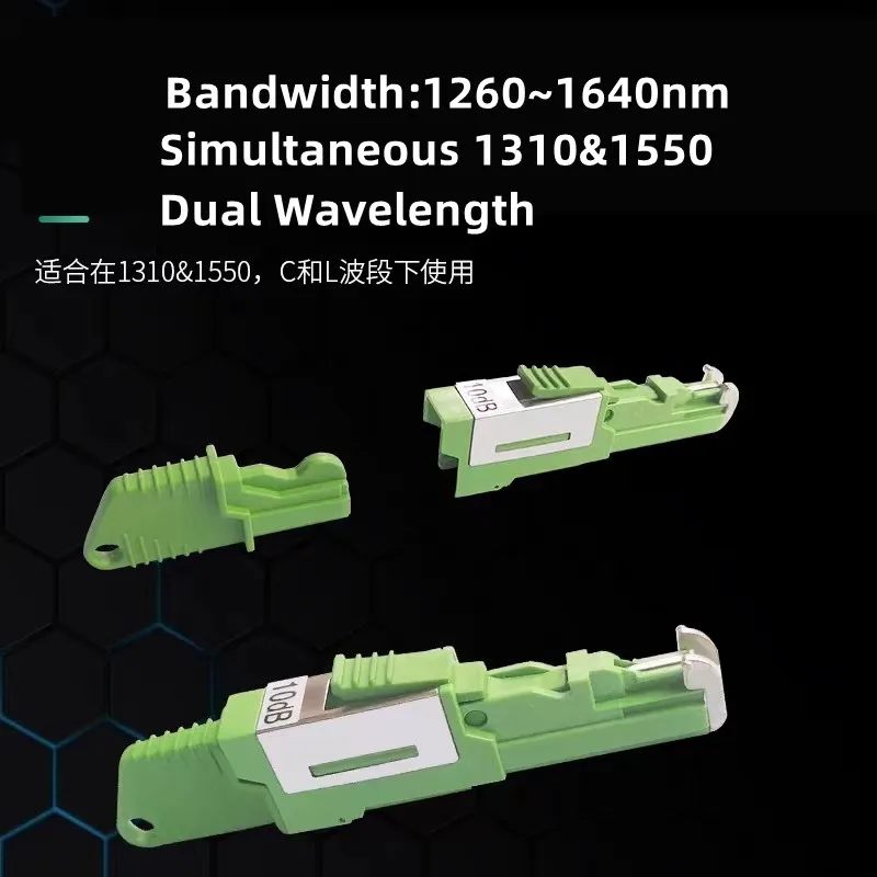 LSH E2000/APC одномодовый оптический аттенюатор SM мужской и женский фиксированный с