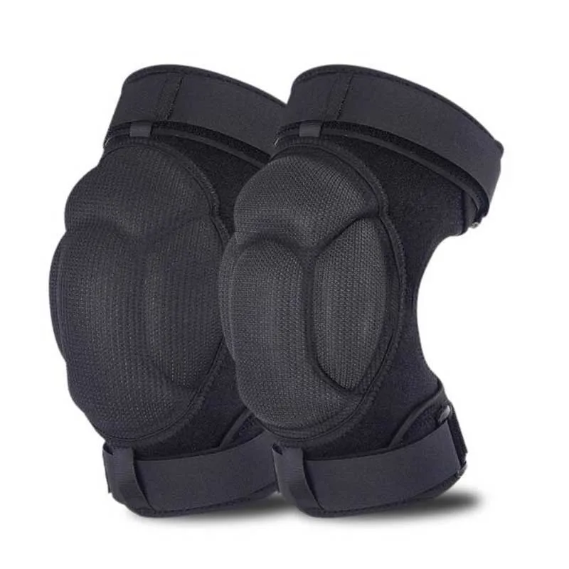 Professional Kneepad Brace Protective Sports Knee Pads Thick Sponge for Football Volleyball Extreme Sports Anti-Slip Collision