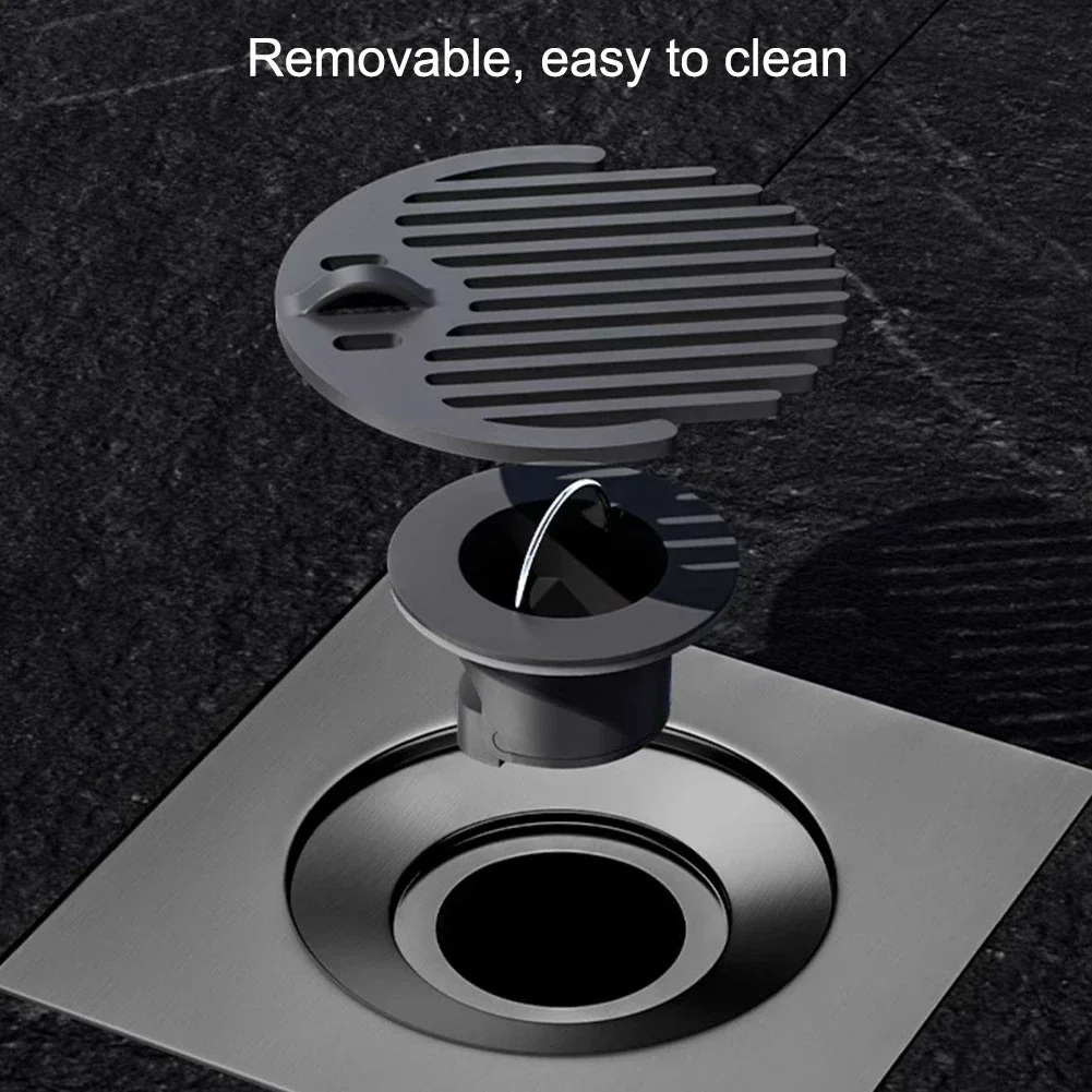 Фильтр для канализационной трубы в ванной комнате защита от запаха слив пол