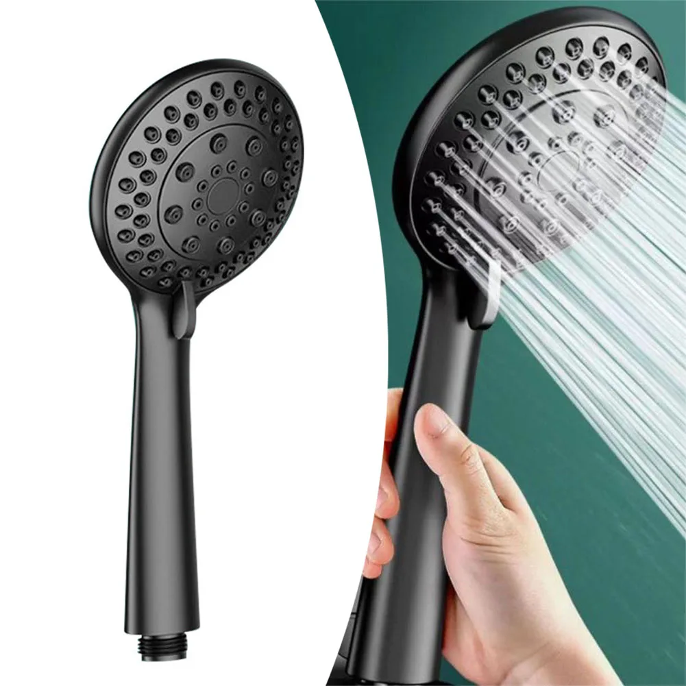 

Universal Shower Head 5 Gears Adjustable Bathroom Water Heater Booster Shower Filtered G1/2 Thread Bathroom Shower Parts