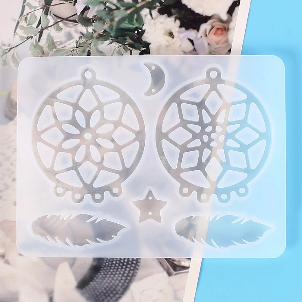 Формы для мыла DIY Кристалл Клей Смола Ловец снов Украшение стены Поясная бирка