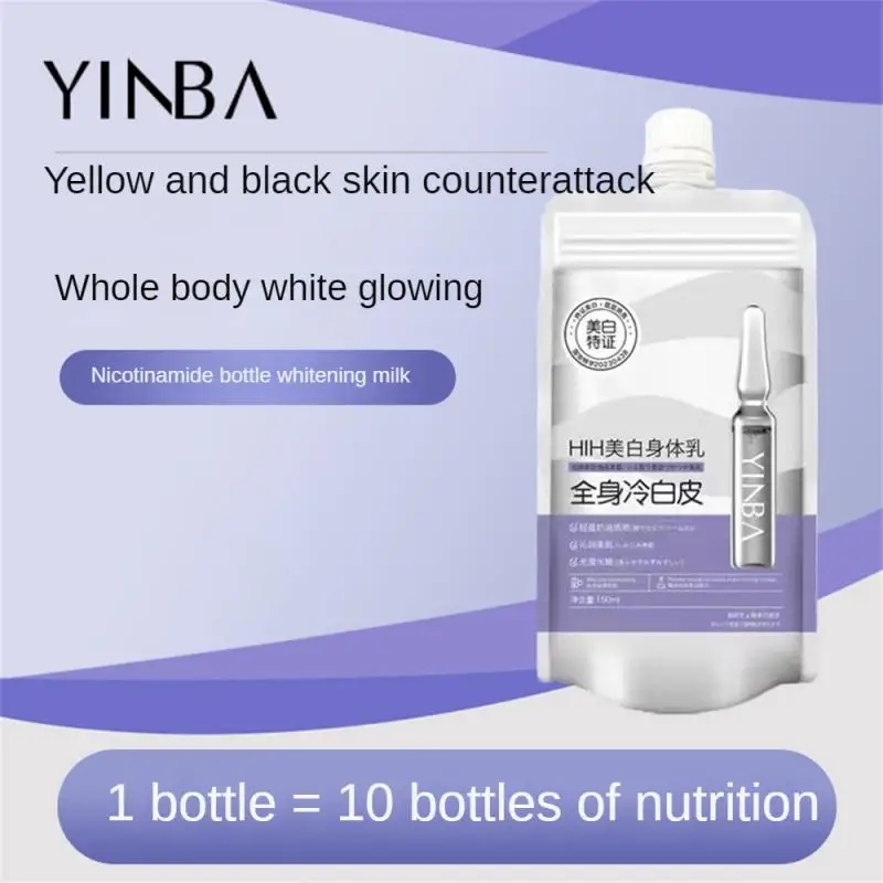 

Yinba Whitening Body Lotion Refreshes Moisturizes Greasy Versatile Long-Lasting Body Creams Skin Body Care