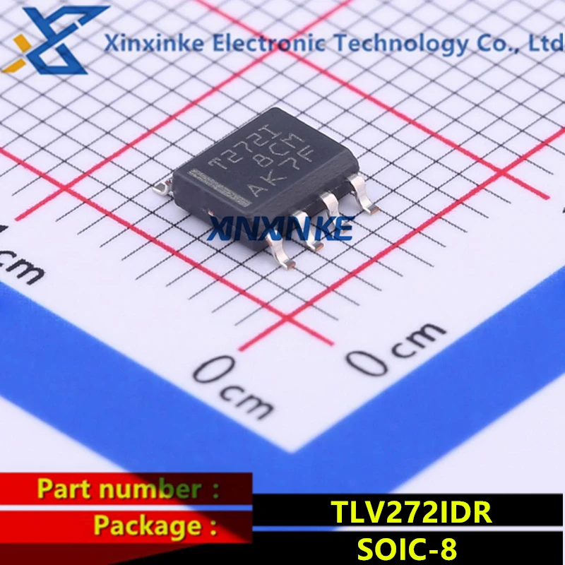 

TLV272IDR T272I SOIC-8 Operational Amplifiers - Op Amps 2-Ch R-R Op Amp Low Power Amplifier Rail-to-Rail Brand New Original