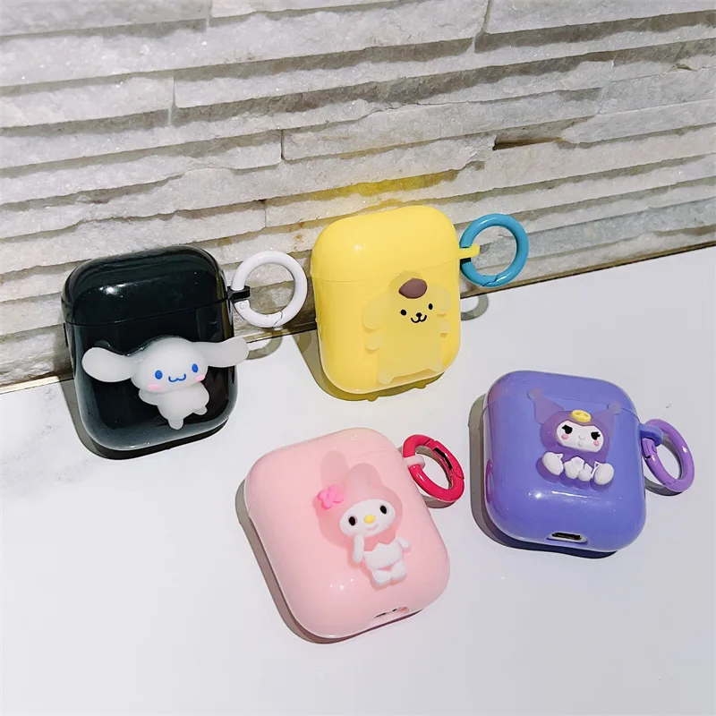 

Cartoon Stereoscopic Noctilucent Animals AirPods 3 Case Apple AirPods 2 Case Cover AirPods Pro Case IPhone Earphone Accessories