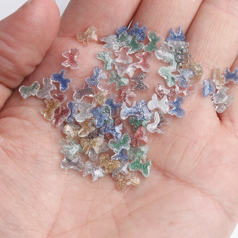 Новинка плоская задняя часть винтажная смола блестящая многостильная коллекция