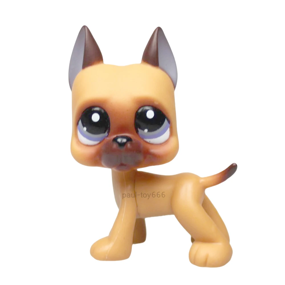 Миниатюрные животные зоомагазин коричневые огромные рандомные щенки lps #577 #750 #184