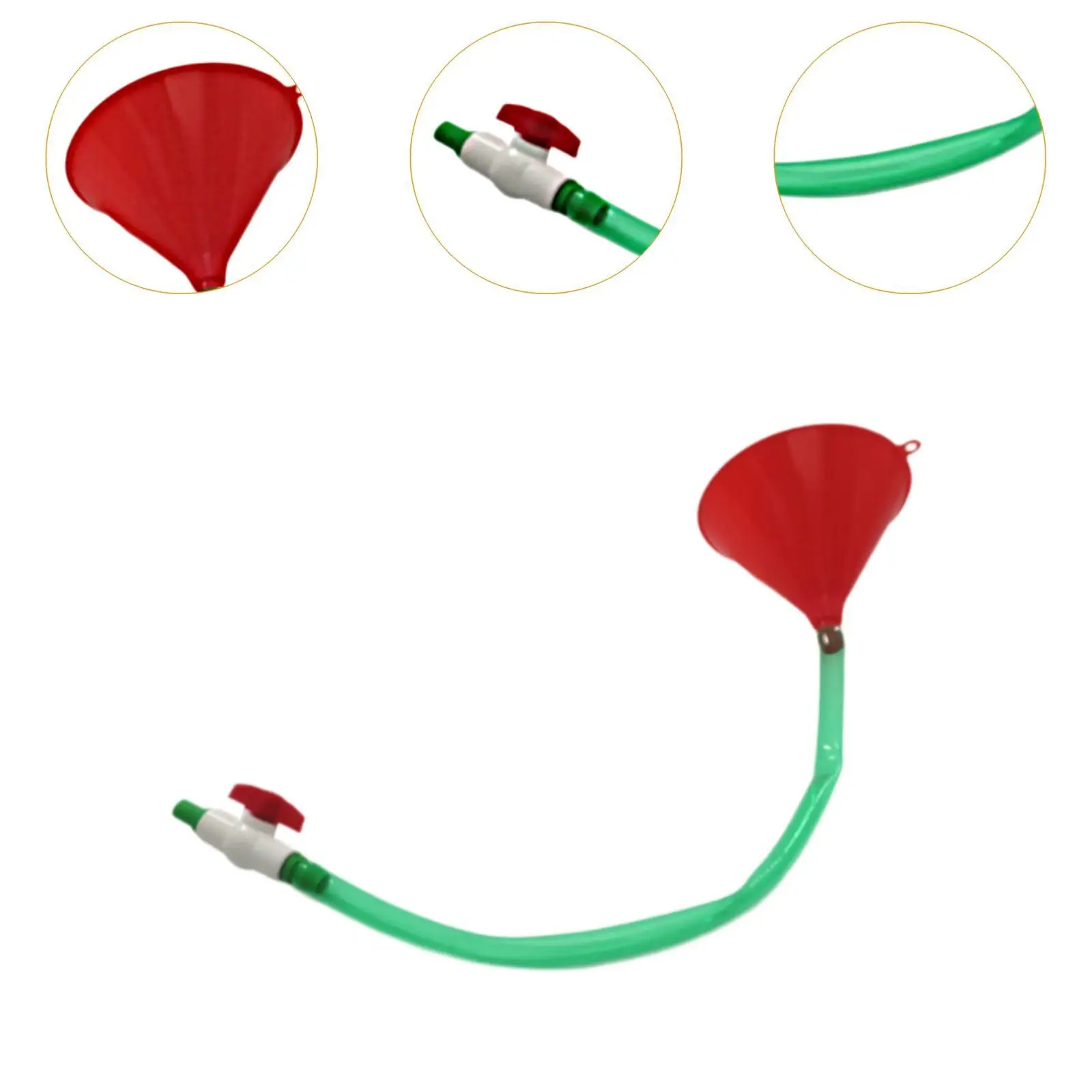 Воронка для пивного бонга многофункциональная портативная воронка с клапаном