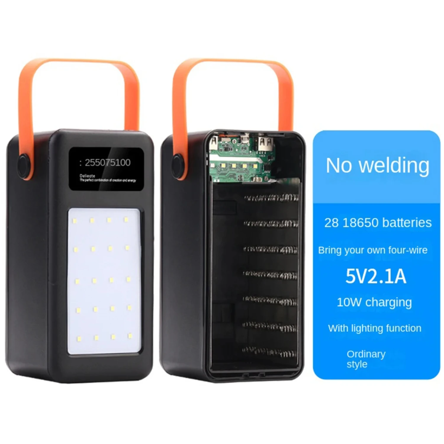 Чехол для быстрой зарядки DIY с зарядкой 3.0 и PD USB