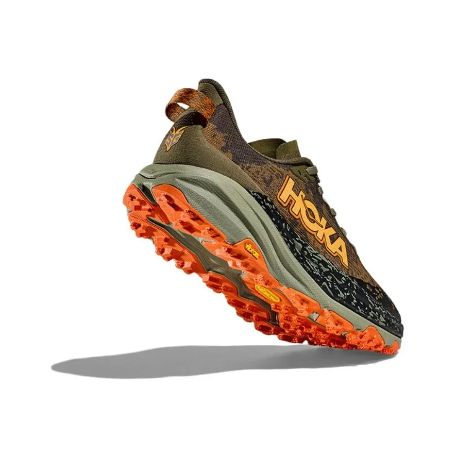 Фото Кроссовки Hoka Speedgoat 6 для мужчин, для бега по шоссе и пересеченной местности, с защитой от истирания, амортизацией, для активного отдыха и пробежек на улице №2