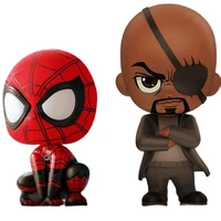 hot toys cosb632 marvel spider man and nick fury set hero expedition cosbaby collectible doll