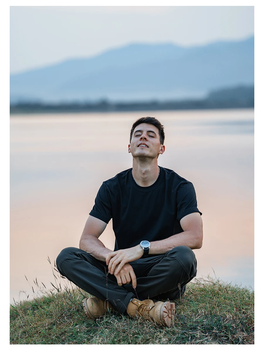 

T Shirt Men 100℅ Cotton Pure Color T-Shirt Short Sleeve Tee Men's Casual Daily Comfortable Sport High Quality Free Shipping