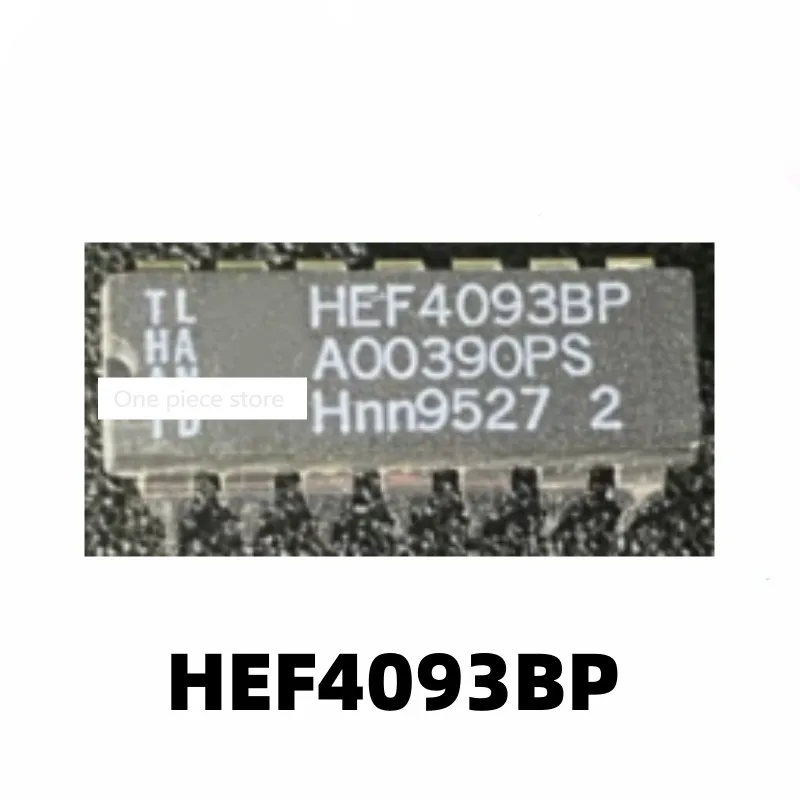 1 шт., чип триггера HEF4093 HEF4093BP DIP-14 pin in-line quad 2