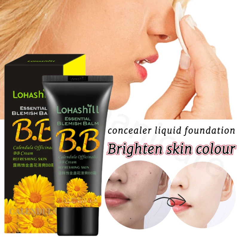 

Natural Concealer Liquid Foundation Brightens Complexion Long-lasting and Not Easy To Take Off Makeup Primer Before Makeup
