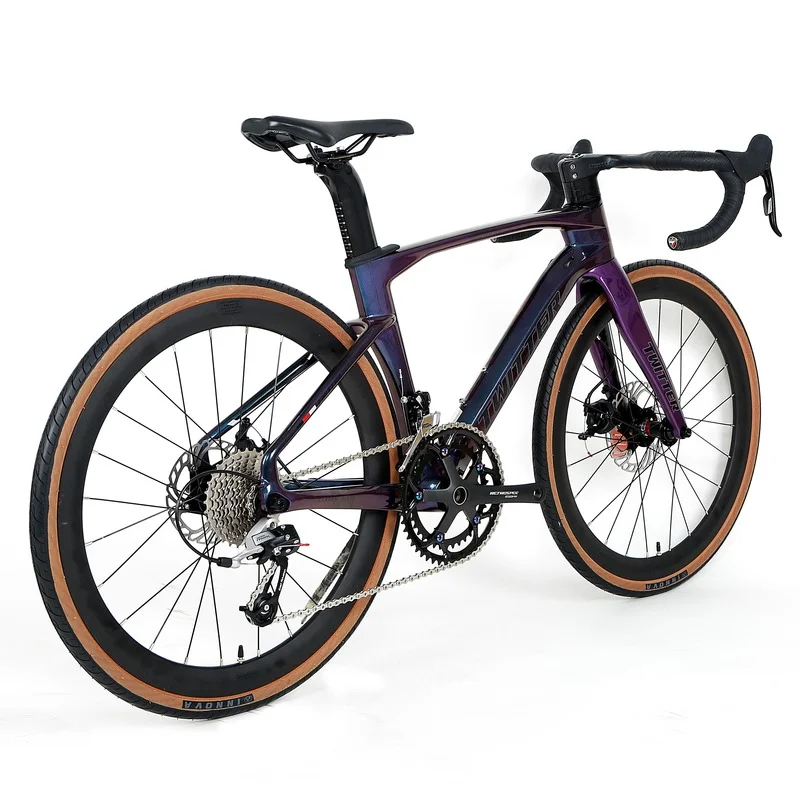 

New TWITTER bicycle Freedom RIVAL-22speed hydraulic disc brake carbon fiber student road bike carbon fiber bike 24inchbicicletas