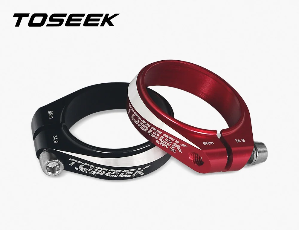TOSEEK зажим для велосипедного сиденья 31 8 34 9 мм Горный алюминиевый сплав