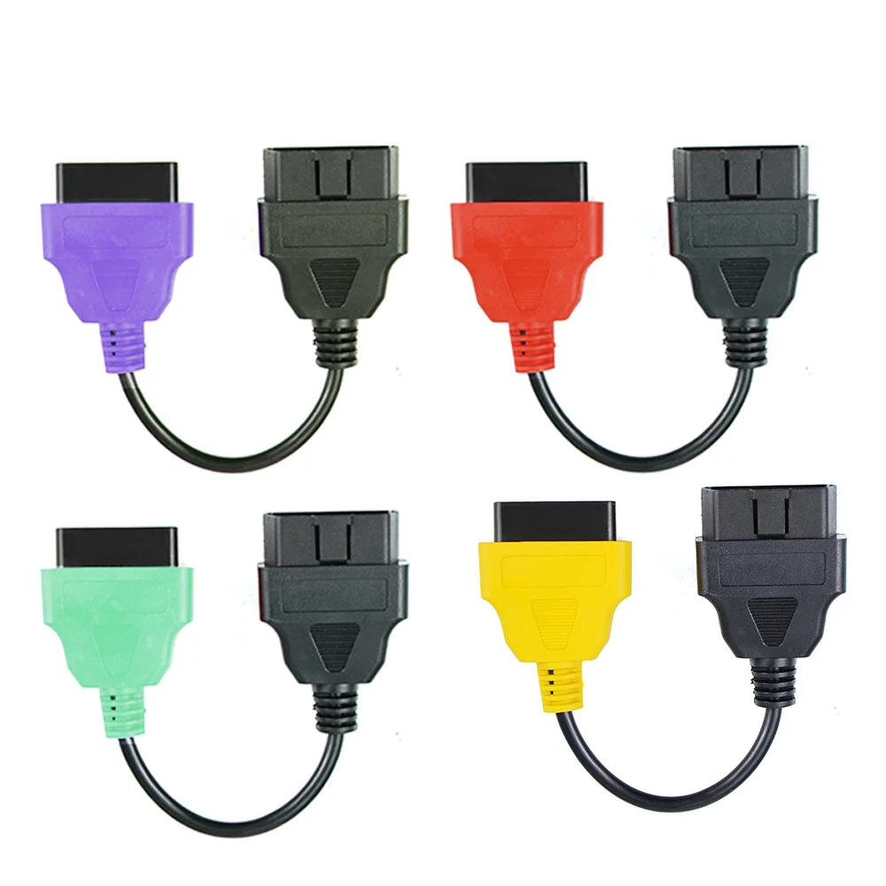 4 шт./лот высокое качество диагностический кабель с разъемом fiatecuscan OBD2 для Fiat