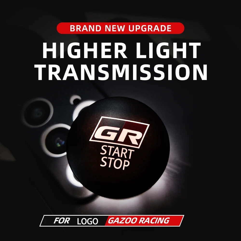 1 шт. кнопка запуска и остановки двигателя для Toyota |