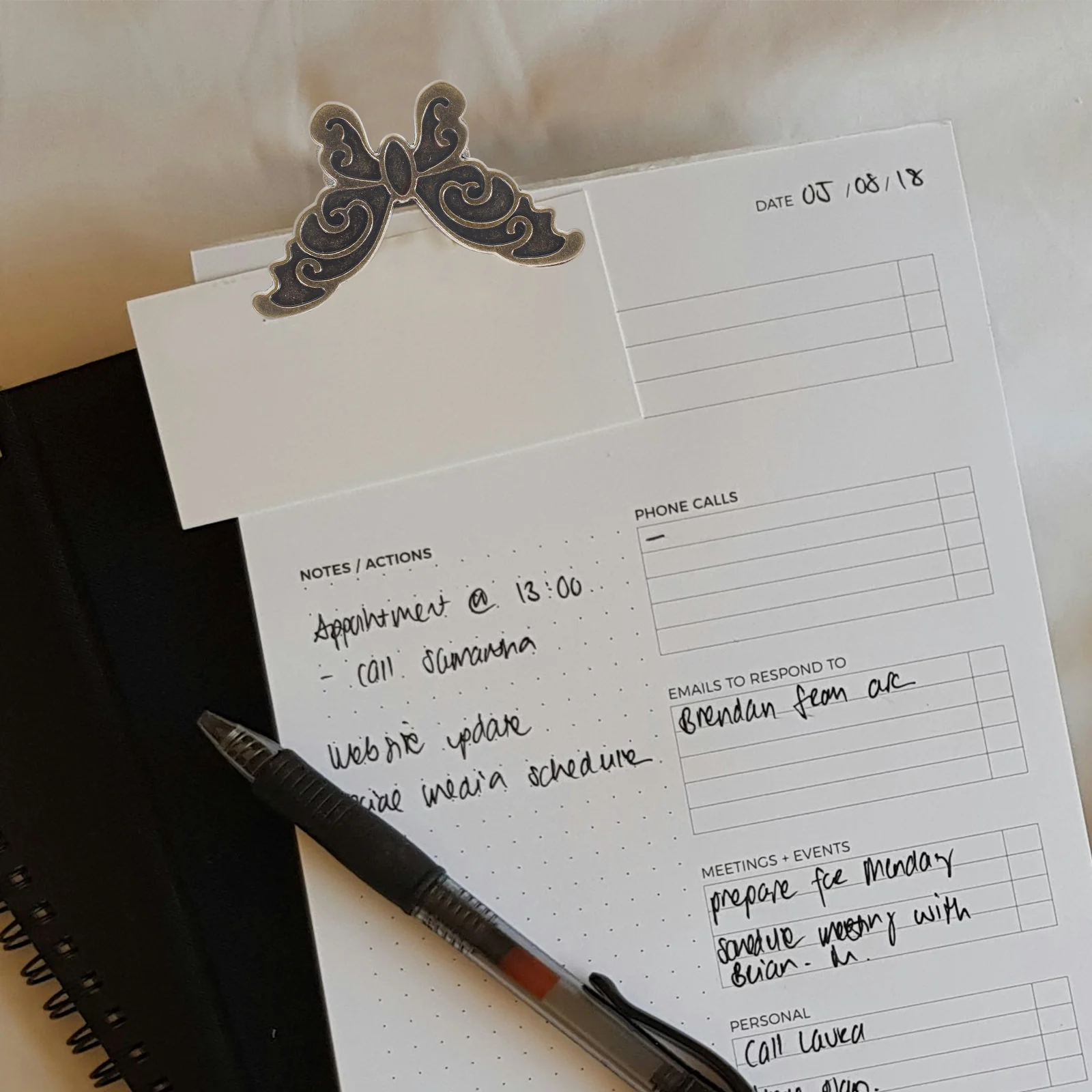 4 шт. зажимы-бабочки зажимы для блокнота моделирующий журнал папка документов