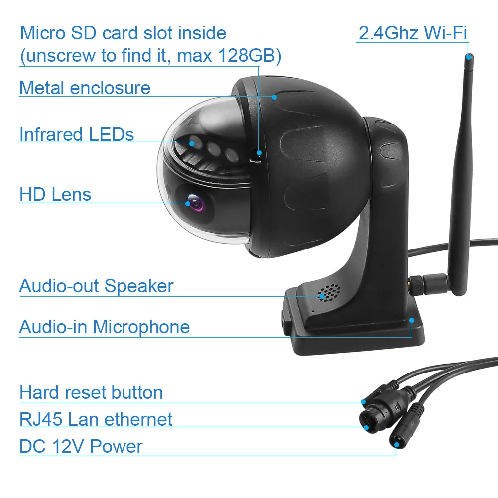 Рисунок 6 - UTOOEE 4K 8MP полностью Металлическая