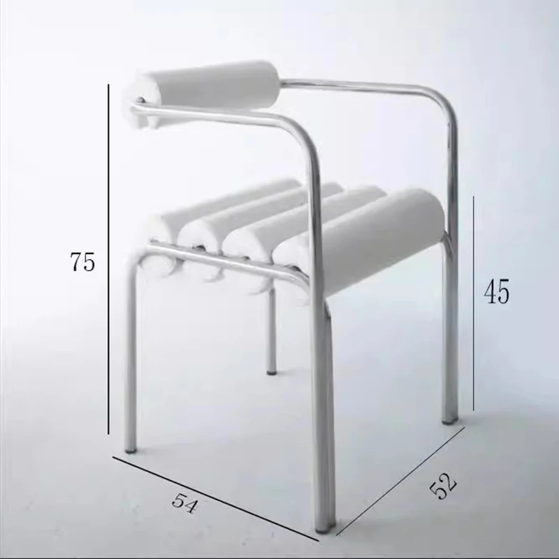Минималистичный итальянский обеденный стул дизайнерский современный