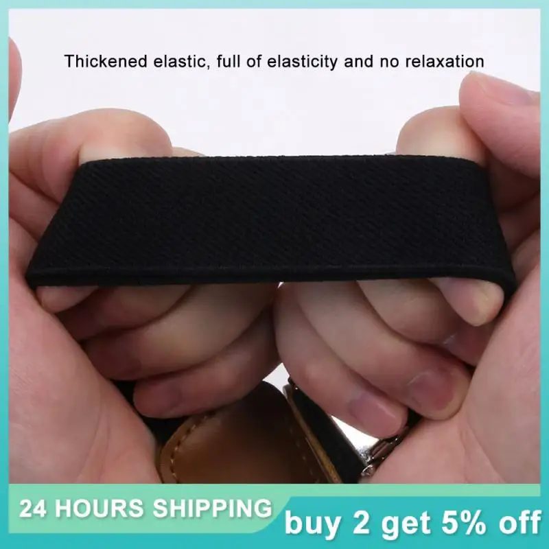 Ремень эластичный без пряжки декоративный пояс для джинсов девочек и мальчиков