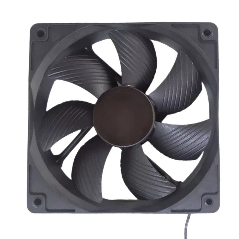 

12CM Case Fan 3000RPM High Air Volume Double Ball Bearing Silent Cooling Fan For BTC Chia Coin Mining Machine Fan
