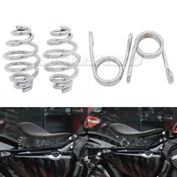 motorcycle mounting saddle seat spring solo seat springs for harley bobber softail xl 883 1200 sportster touring road king dyna
