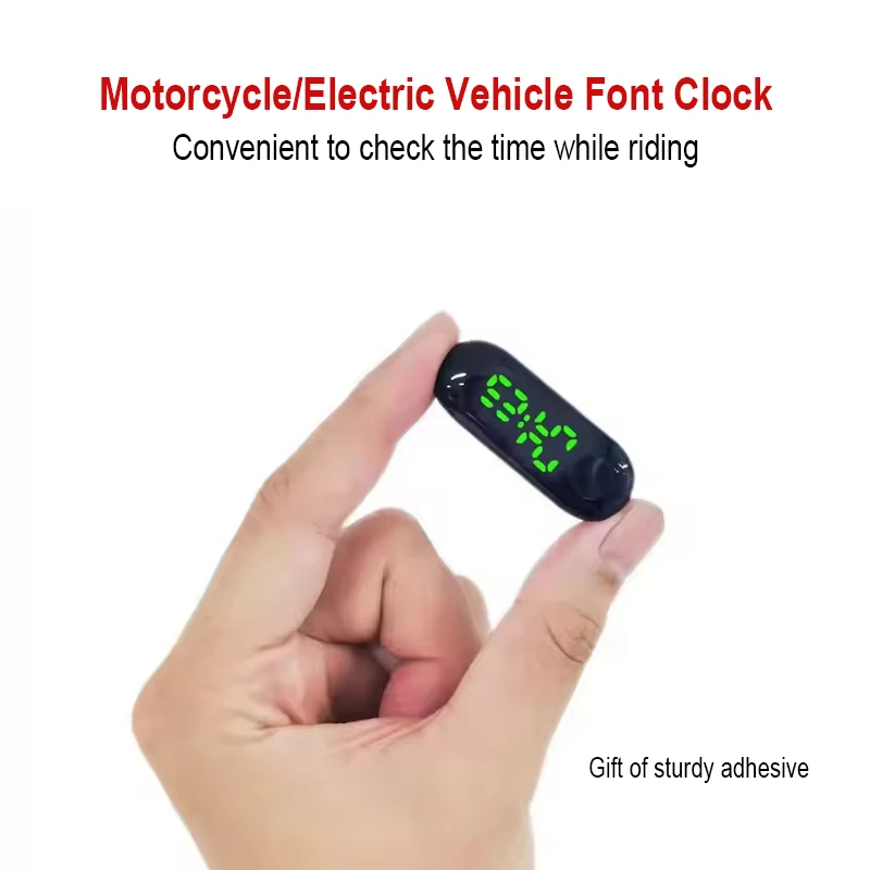 

Мотоцикл, электромобиль, бортовой дисплей времени, водонепроницаемый светящийся цифровой дисплей, портативные электронные часы, наклейки