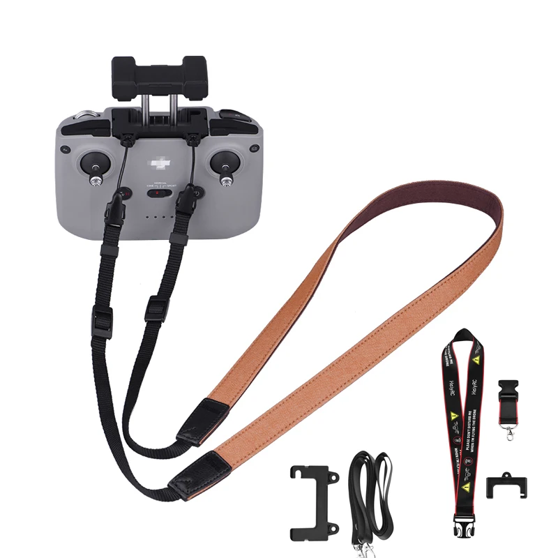 

Ремешок с креплением к пульту управления дронами DJI Mavic 3/DJI Mini 3/DJI Mavic MINI 2/DJI Mavic Pro/DJI RC-N1 Air 2 (S), регулируемый