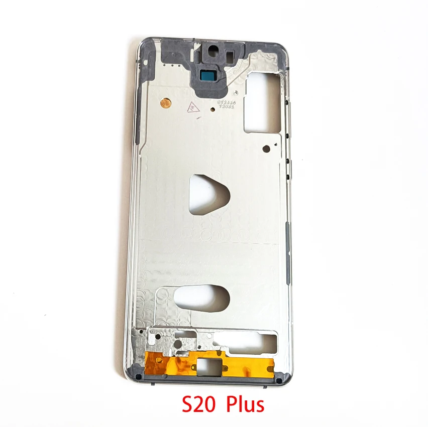 Фото 1 шт. для Samsung Galaxy S20 Ultra G988F G988B S20 Plus G985F G985 G980 G980F: средняя рамка ЖК-дисплея, корпус, передняя панель, шасси №4