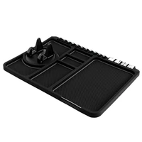 multifunctional car anti slip mat auto phone holder non slip sticky anti slide dash phone mount silicone dashboard car pad mat