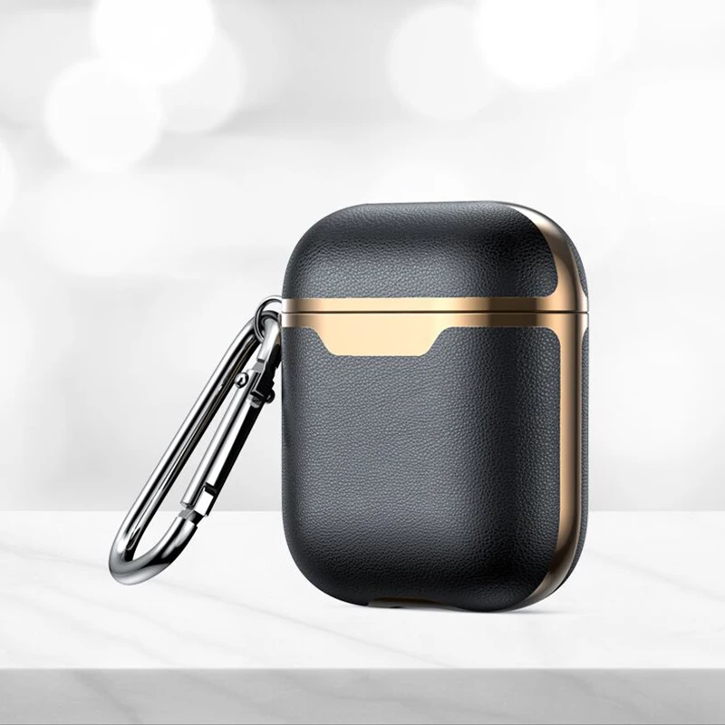 

Luxury Super TPU Leather Earphones Case For Apple AirPods Pro 3 2 Cover Case Earphone Headphones Earbud Protective Coque Funda
