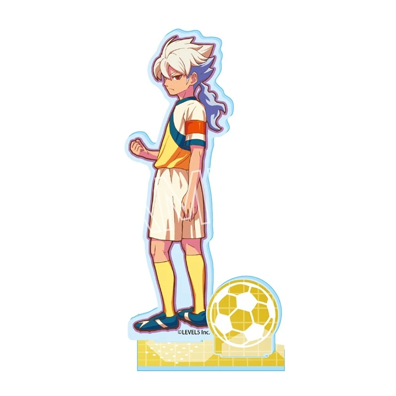 Фото Акриловая подставка-брелок с персонажами аниме Inazuma Eleven: Матсуказе Тенма, Эндо Мамору, с футбольным адаптером питания №5