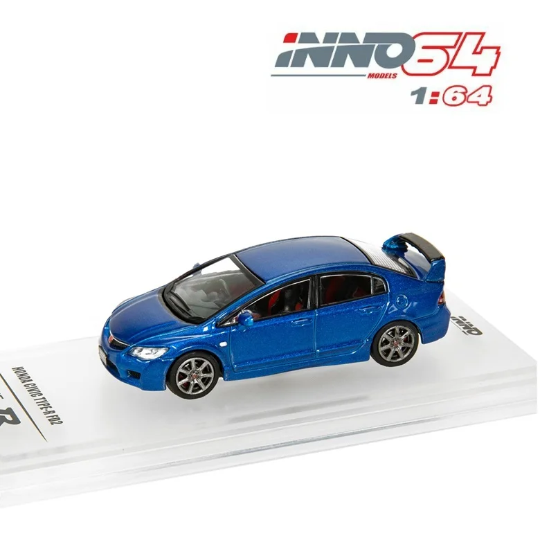 

INNO64 1:64 Honda Civic FD2 2007 Blue Diecast Model Car