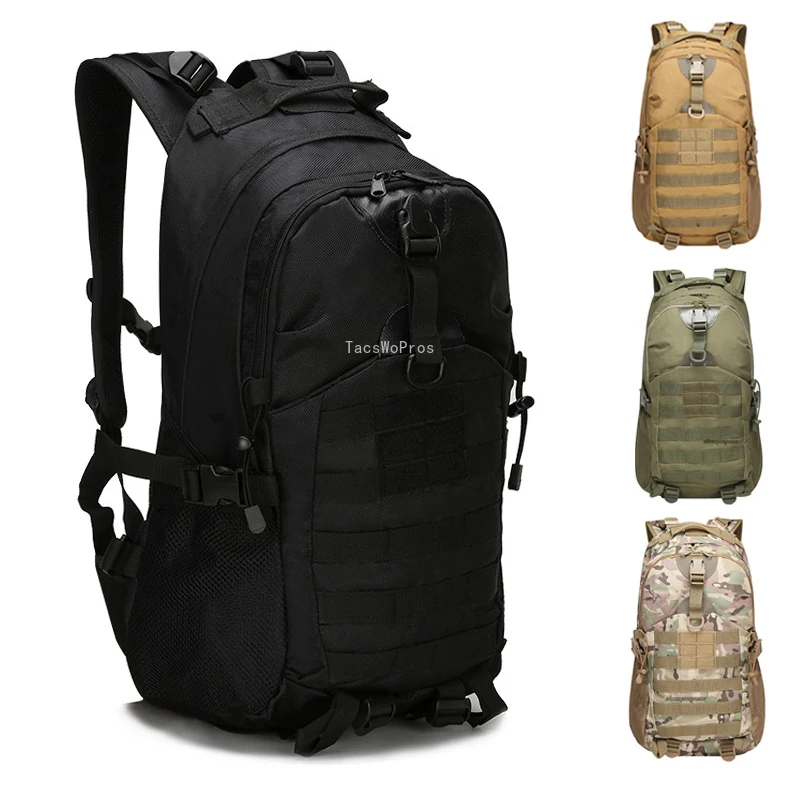 

Tactical Backpack Waterproof Oxford Airsoft Combat Military Training Molle Bags Large Capacity Outdoor Trekking Hunting Rucksack