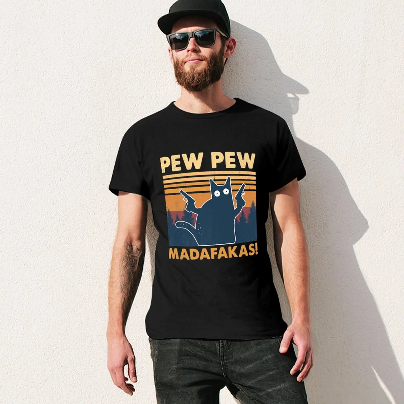 Фото Винтажная футболка Pewpewpew Mada-Fakas с принтом 