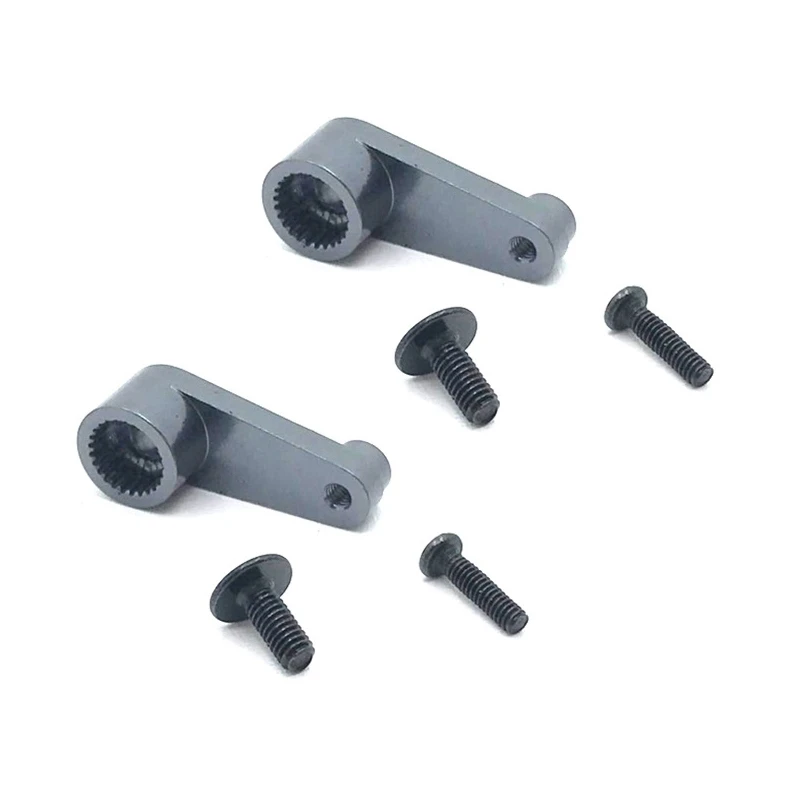 

2X Металлический сервопривод 144001-1263 25T, ручный гудок, обновленные детали для Wltoys 144001 1/14, обновленные запасные части для радиоуправляемых авто...