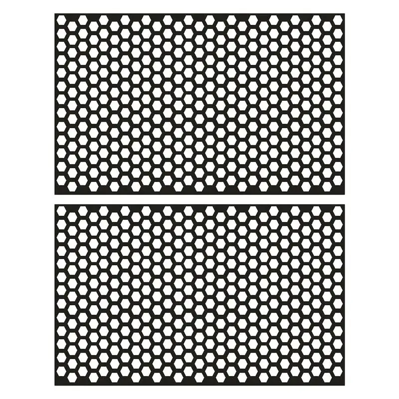 

Наклейки в виде сот для хвоста, Универсальная автомобильная задняя лампа, задняя наклейка для заднего хвоста автомобиля, черная сотовая наклейка для хвоста автомобиля