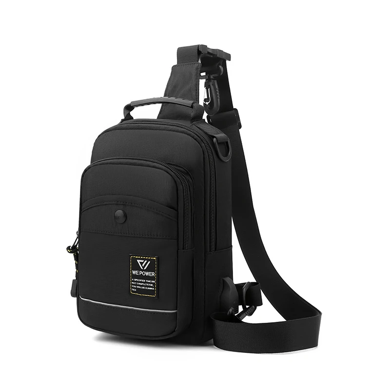 

Multi-Function Men's Chest Bag Handbag High Quality Nylon Crossbody Shoulder Bag Stylish Casual Men's Waist Packs Male Chest Bag