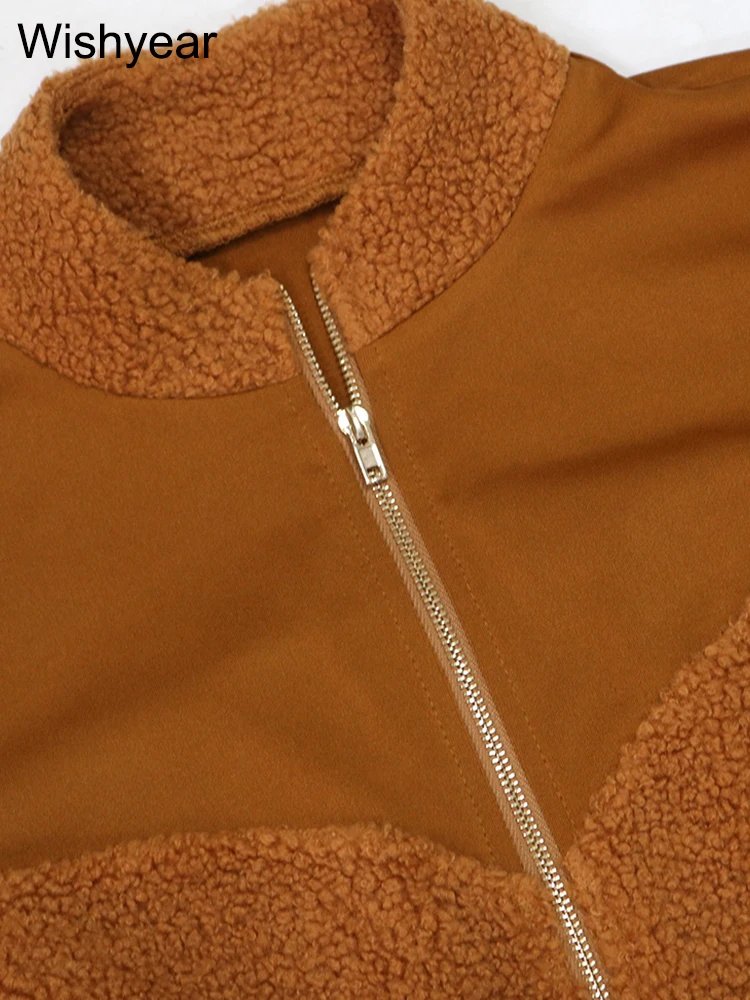 Новые флисовые теплые плюшевые лоскутные комбинезоны женские короткие с