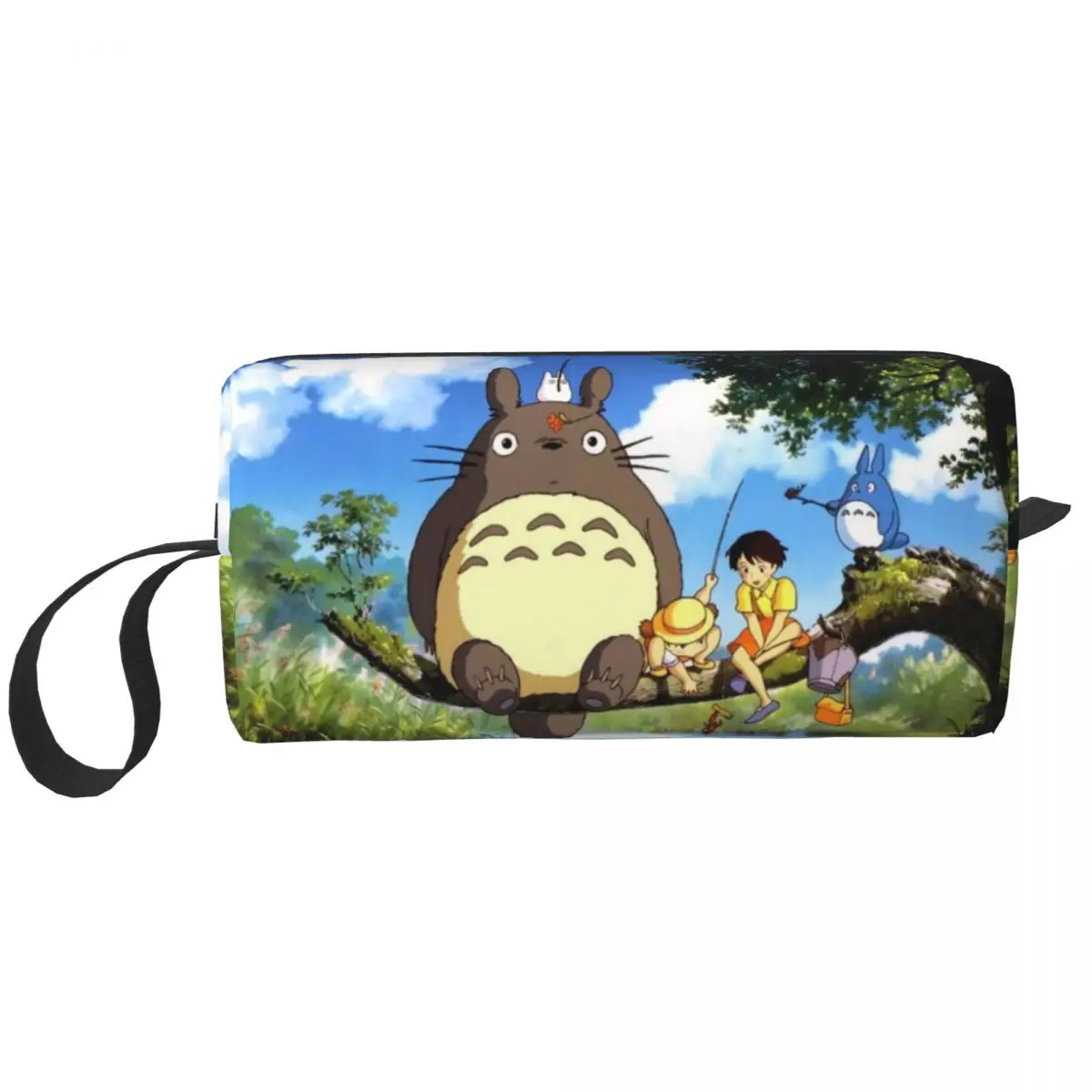 

My Neighbor Totoro Cosmetic Bag Women Kawaii Large Capacity Forest Spirit Makeup Case Beauty Storage Toiletry Bags